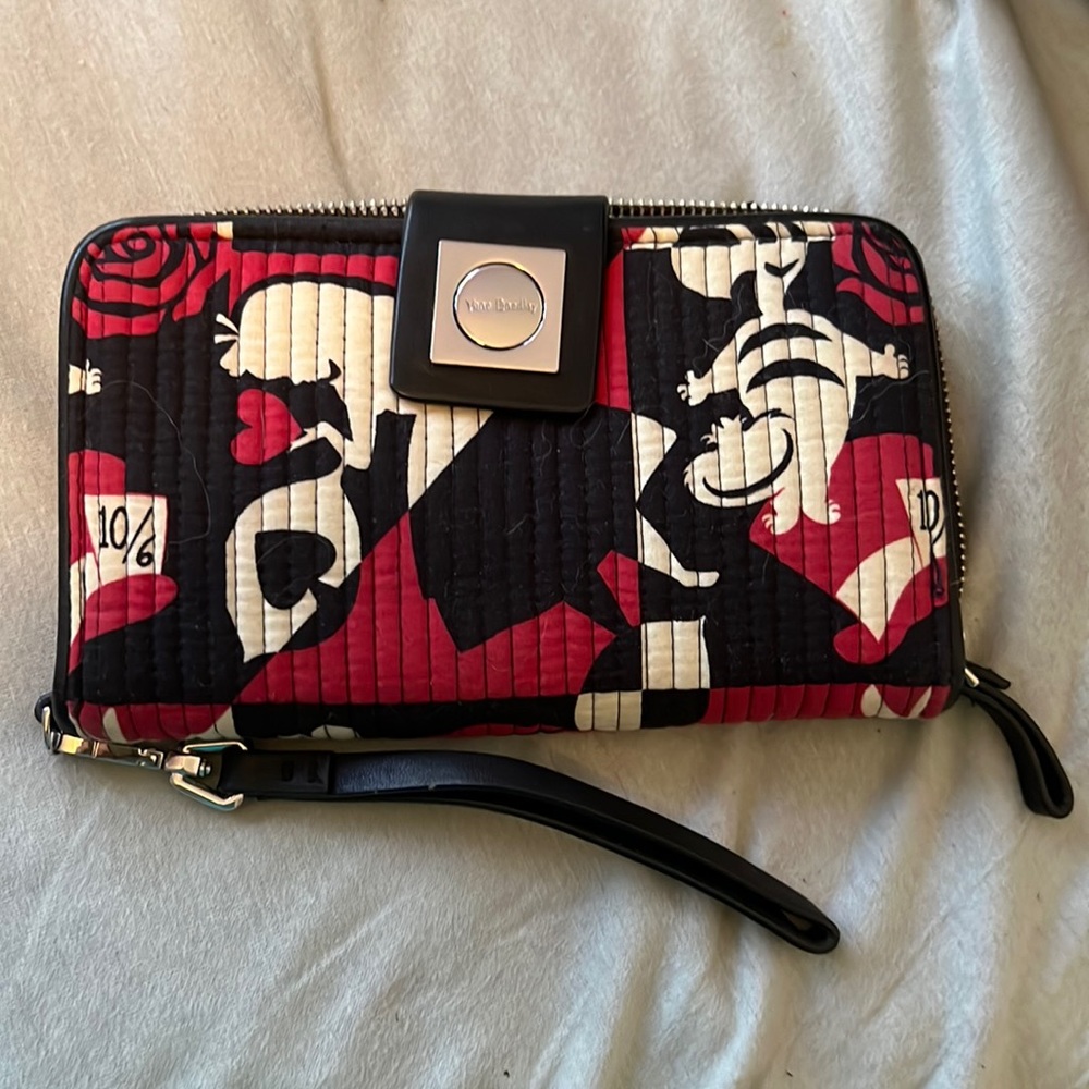 Vera Bradley Alice and wonderland wallet